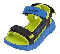Kappa Kana Mf K Sandali Unisex - Bambini e ragazzi, Blu (Blue/Black), 33 EU