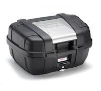 KGR52 - Kappa Valigia GARDA MONOKEY® lt. 52 nera con cover color alluminio