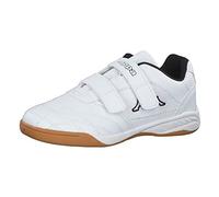 Kappa Kickoff K Unisex Kids, Scarpe per jogging su strada Unisex - Bambini e ragazzi, White Black, 25 EU