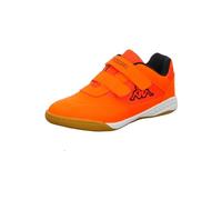 Kappa Kickoff T Unisex Kids, Scape per sport indoor Unisex - Bambini e ragazzi, Orange Black, 37 EU