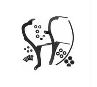 Kappamoto Kit attacchi parabrezza A443AK per Kymco People GTi 125/200/300 (10-20)