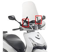 KAPPA Kit Attacchi Per Parabrezza Per Sym HD 300 2019-2023
