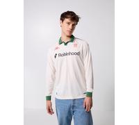 Kappa - Kombat 2026 Away Ogc Nice Ls Bianco - Abbigliamento XL Bianco
