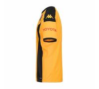 Kappa Kombat Home Am Act Jersey Kaizer | Man | Size 2XL | Yellow/Black/Sponsor