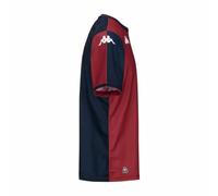 Kappa Kombat Home Genoa Act Jersey | Red Dk Dahlia/Blue Dk | Taglia M