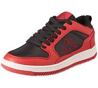 Kappa Lineup Low Unisex Scarpe per jogging su strada Unisex - Adulto, Rosso (Red/Black), 43 EU