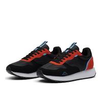 Kappa Logo ARVIKA Sneaker, Scarpa Casual Uomo, Black-Red Brown, 45 EU