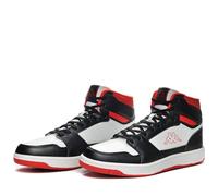LOGO BASIL MD - Sneakers - Medio - Unisex - WHITE-BLACK-RED