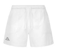 Kappa Logo Caber, Pantaloncini Sportivi Donna, White, XXL