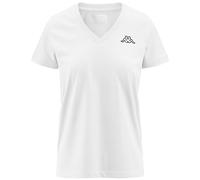 Kappa Logo CABOU, T-Shirt Donna, Bianco, XS