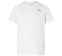 KAPPA 304J150 001White T-SHIRT LOGO CAFER SLIM