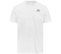 Kappa Logo CAFERS Slim, T-Shirt Uomo, Bianco, XXL