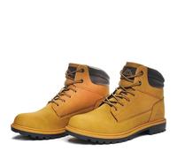 Kappa Logo Fillmore MD Sneaker, Scarpa da Skateboard Uomo, Yellow Tan-Brown Dk, 45 EU