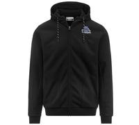 Kappa Logo Firti Felpa con Cerniera in Cotone da Palestra Uomo