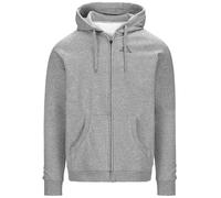 Kappa Logo Jack Slim - Fleece - Hoodie Full Zip - Uomo - Grey MD Mel