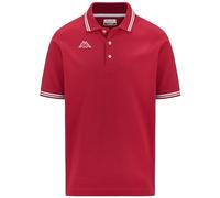 Kappa LOGO MALTAX 5 MSS POLO UOMO PIQUET COTONE T-SHIRT MAGLIA REGULAR 302MX50 Taglia M Colore principale RED DK