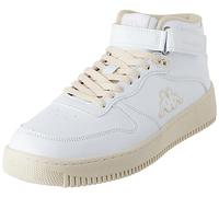 Kappa - Sneakers alta, Unisex, Bianco, Poliuretanica, Walking, LOGO MASERTA MD V, Taglia: 41
