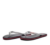 Kappa Logo MOKER, Infradito Unisex-Adulto, Black-Beige Stone, 45 EU