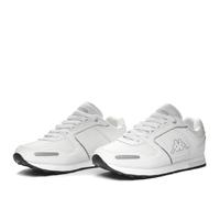 Kappa Logo Voghera 5, Scarpe da ginnastica Unisex - Adulto, Bianco White Grey Lt, 46 EU
