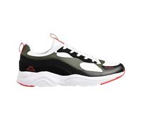 Kappa Low Cut MAZATAN| Man | White/Green Africa/Red | 46