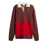 Kappa - Lusaka Long Sleeved Polo - - Knitwear - Uomo - Marrone - S
