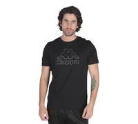Kappa Cremy Tee, Maglietta Uomo, Nero, M