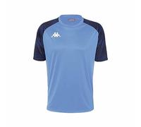 Kappa Maglietta DAVERNO, Maglia Calcio, Blu, S, Uomo