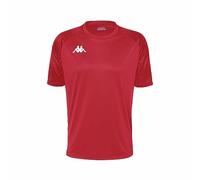 Kappa Maglietta DAVERNO, Maglia Calcio, Rosso, L, Uomo
