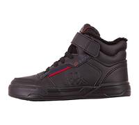 Kappa Mangan Ii Ice Kids Scarpe da ginnastica Unisex - Bambini e ragazzi, Nero (black/red), 26 EU