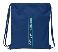 KAPPA MARINO - Zaino a sacco piatto, grande, ideale per bambini di diverse età, comodo e versatile, qualità e resistenza, 35 x 40 cm