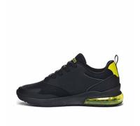Kappa MYAGI JR Lace Low Cut Sneakers | Kid | Size 36 | Black/Yellow Neon, Sneaker, EU