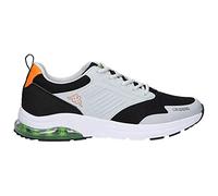 Kappa Myagi, Scarpe da Ginnastica Uomo, Grigio/Nero/Arancione, 44 EU