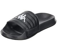 Kappa Nolesit Kid, Scarpe da Ginnastica, Nero Bianco, 28 EU