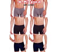 KAPPA PACCO DA 6 MUTANDE DA UOMO BOXER / SLIP COTONE BIELASTICO MISUR DA M A 5XL