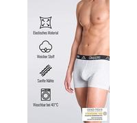 KAPPA PACCO DA 6 PEZZI MUTANDE DA UOMO BOXER COTONE ELASTICIZZATO COLORI K1211