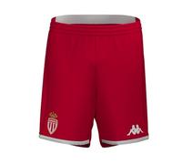 Kappa Pantaloncini AS Monaco Calcio Ufficiale Uomo Rosso, rosso, S