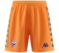 Kappa - Pantaloncini Gara Kombat™ Ryder ACF Fiorentina da Uomo, Banda Omini e Tessuto Riciclato con Hydro-Way Protection, Regular Fit, Arancione, Taglia XXL