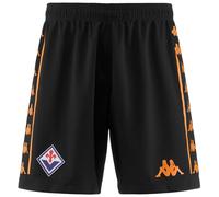 Kappa - Pantaloncini Gara Kombat™ Ryder ACF Fiorentina da Uomo, Banda Omini e Tessuto Riciclato con Hydro-Way Protection, Regular Fit, Nero, Taglia S
