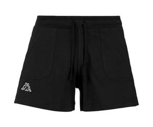 Kappa - Pantaloncini Sportivi, Donna, Cotone, Sportivo, Modello: Logo Caber
