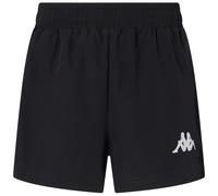 Kappa - Pantaloncini Sportivi, Donna, Nero, Poliestere, Running. Kombat Run Fesab, Taglia: M