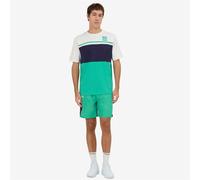 Kappa - Pantaloncini Sportivi, Uomo, Verde, Poliestere, Sportivo. Logo Gaggio, Taglia: 2XL
