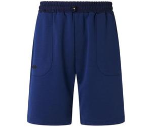 Kappa - Pantaloncino Uomo Sportivo in Tessuto Interlock con Tasche Cargo e Coulisse, Regular Fit, Colore Blu, Taglia XL