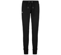 Kappa - Pantaloni Tuta, Donna, Nero, Cotone, Sportivo. Logo ZALIA, Taglia: S