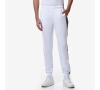 Kappa - Pantaloni Tuta, Uomo, Nero, Poliestere, Streetwear Sportivo. 222 Banda Rastoria Slim, Taglia: XL