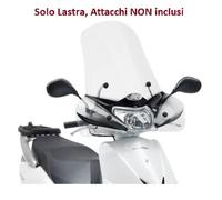 KAPPA Parabrezza senza Attacchi 52X66,5Cm Per Honda Lead 110 2008-2014