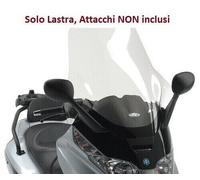 KD500ST - Parabrezza Kappa Trasparente 80x60cm PIAGGIO X-Evo 125-250-400 (07-11)