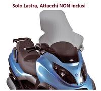 KAPPA Parabrezza senza Attacchi Spoiler 82X64 Per Piaggio Mp3 250 2006-2011