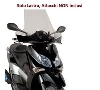 KAPPA Parabrezza senza Attacchi Spoiler Per Yamaha X-CITY 125 2007-2017