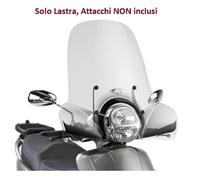 KAPPA Parabrezza Trasparente senza Attacchi Per Aprilia Scarabeo 250 2007-2016