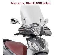 KAPPA Parabrezza Trasparente senza Attacchi Per Kymco People One 150 2013-2023
